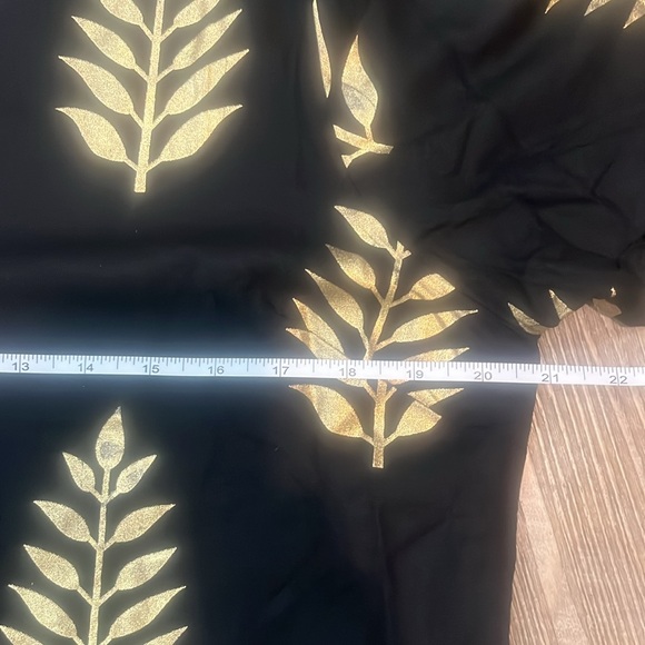 Lapogee Women’s Black and Gold Dashiki Dress size L - Picture 7 of 9